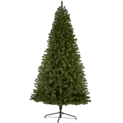9 ft. Clear Pre-Lit Virginia Fir Christmas Tree