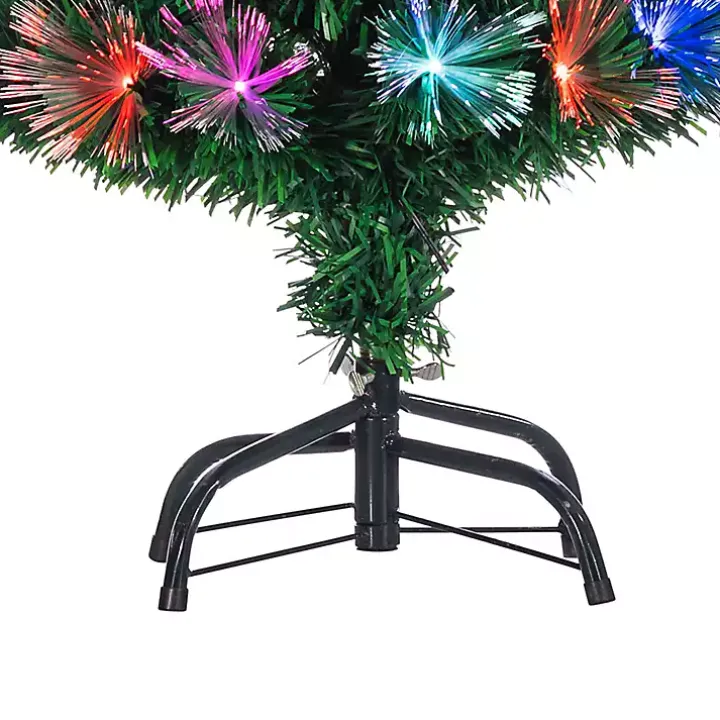 4 ft. Fiber Optic Color Changing Christmas Tree