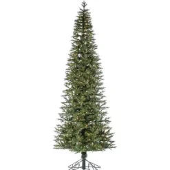 10 ft. Lit Narrow Jackson Pine Christmas Tree