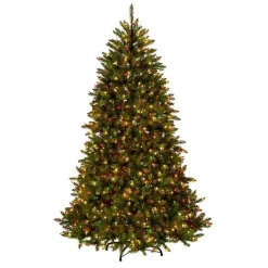 6.5 ft. Multicolor Dunhill Fir Christmas Tree