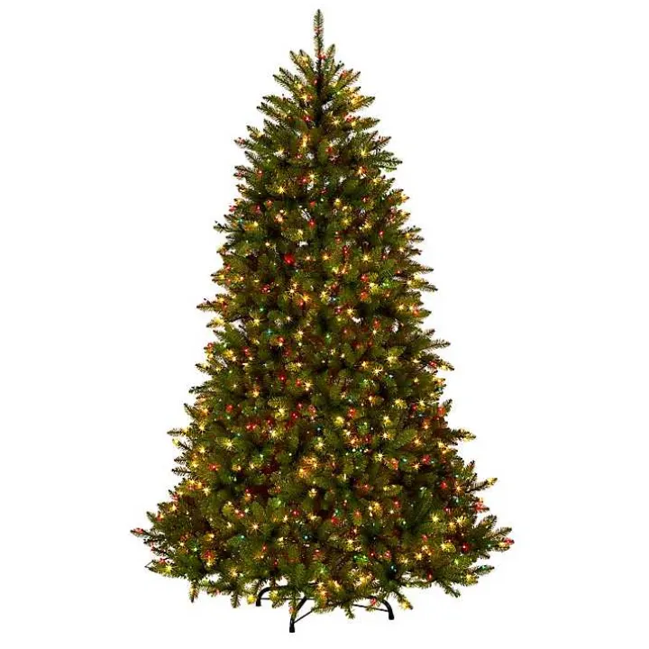 6.5 ft. Multicolor Dunhill Fir Christmas Tree