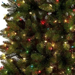 6.5 ft. Multicolor Dunhill Fir Christmas Tree