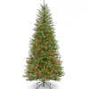 7.5 ft. Multi-Lit Dunhill Fir Slim Christmas Tree