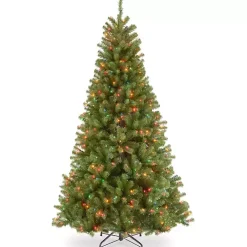7 ft. Multi-Lit North Valley Spruce Christmas Tree