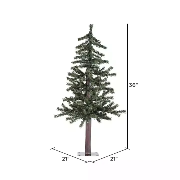 3 ft. Natural Alpine Christmas Tree