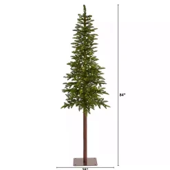 7 ft. Pre-Lit Alaskan Alpine Christmas Tree