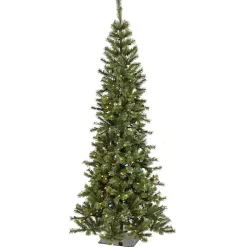 6 ft. Pre-Lit Asheville Alpine Christmas Tree