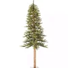 6 ft. Pre-Lit Clear Natural Alpine Christmas Tree
