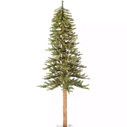 6 ft. Pre-Lit Clear Natural Alpine Christmas Tree