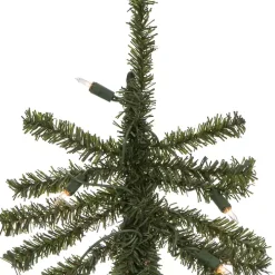 6 ft. Pre-Lit Clear Natural Alpine Christmas Tree