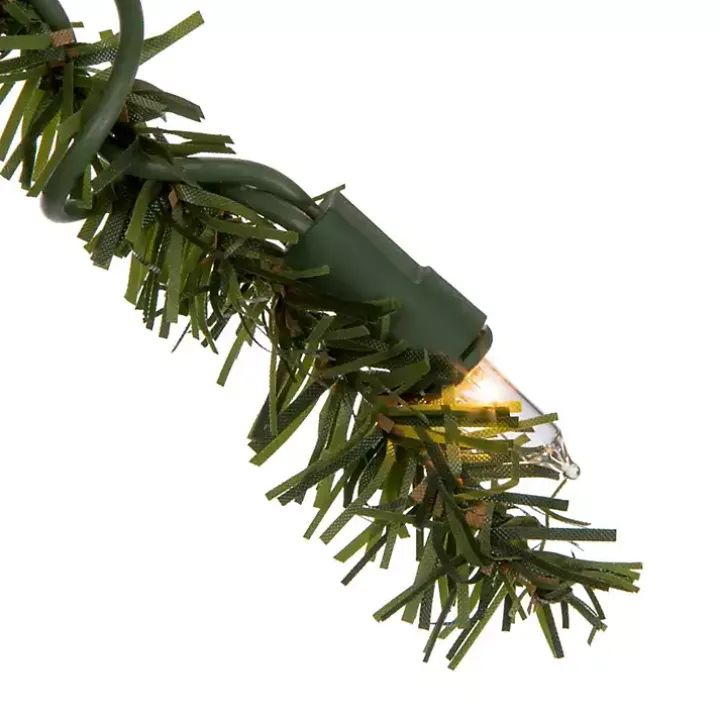 6 ft. Pre-Lit Clear Natural Alpine Christmas Tree