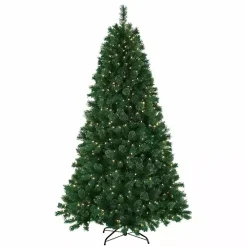 7.5 ft. Pre-Lit Dark Pine Christmas Tree