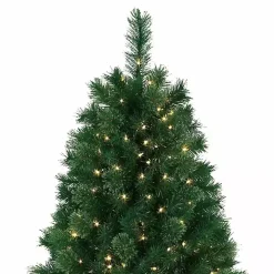 7.5 ft. Pre-Lit Dark Pine Christmas Tree