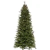 6.5 ft. Pre-Lit Douglas Fir Slim Christmas Tree