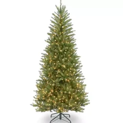 6.5 ft. Pre-Lit Dunhill Fir Slim Christmas Tree