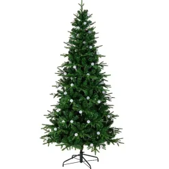 6 ft. Pre-Lit Globe Light Duxbury Christmas Tree