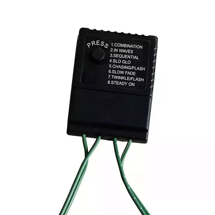 7 ft. Pre-Lit Green Santa Hat Christmas Tree