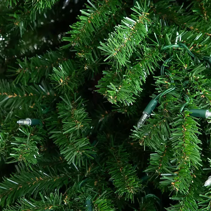 7 ft. Pre-Lit Green Santa Hat Christmas Tree