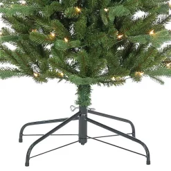 6.5 ft. Pre-Lit Narrow Dover Pine Christmas Tree