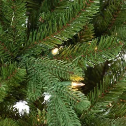 6.5 ft. Pre-Lit Narrow Dover Pine Christmas Tree