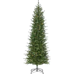 7.5 ft. Pre-Lit Narrow Dover Pine Christmas Tree