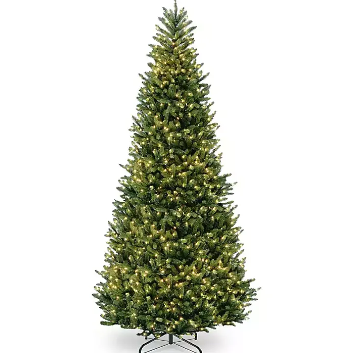 10 ft. Pre-Lit Natural Fraser Fir Christmas Tree