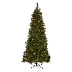 7.5 ft. Pre-Lit Norway Mixed Pine Christmas Tree