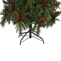 7.5 ft. Pre-Lit Norway Mixed Pine Christmas Tree