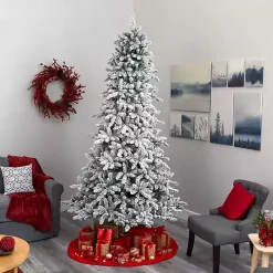 9 ft. Pre-Lit Pine Cone Covered Christmas Tree