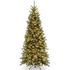 6.5 ft. Pre-Lit Tiffany Fir Slim Christmas Tree