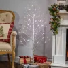4 ft. Pre-Lit White Birch Christmas Tree