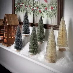 9 in. Natural & Green Woodland Tree 6-pc. Set