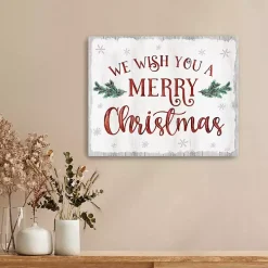 A Merry Christmas Canvas Art Print, 16x20