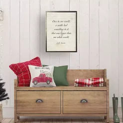 A Stable Quote Wall Plaque