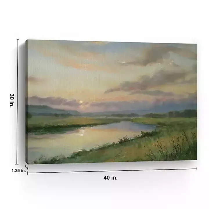 A Timeless Vista Canvas Art Print