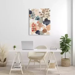 Abstract Botanical Collage Canvas Print, 30x40 in.