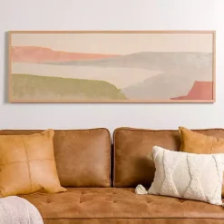 Abstract Desert Framed Art Print