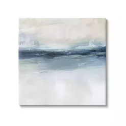 Abstract Nautical Horizon Canvas Print, 30x30 in.