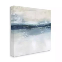 Abstract Nautical Horizon Canvas Print, 30x30 in.