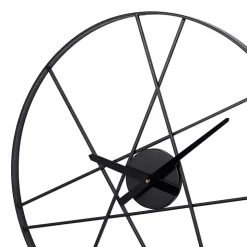 Abstract Open Frame Web Wall Clock, 24 in.