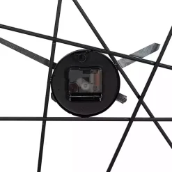 Abstract Open Frame Web Wall Clock, 24 in.