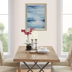 Abstract Sparkling Sea Framed Wall Art