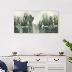 Abstract Treeline Canvas Art Print, 40x20 in.