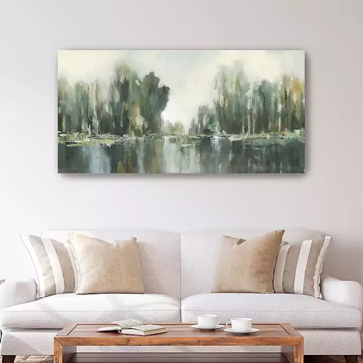 Abstract Treeline Canvas Art Print, 60x30 in.