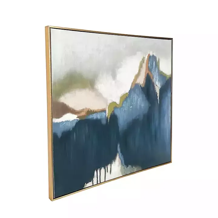 Abstract Vision Framed Canvas Art Print