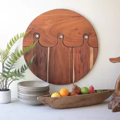 Acacia Wood 4-pc. Hanging Cutting Board