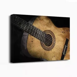 Acoustic Guitar Canvas Art Print