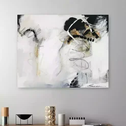 Against All Odds Abstract Canvas Art Print