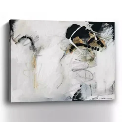 Against All Odds Abstract Canvas Art Print