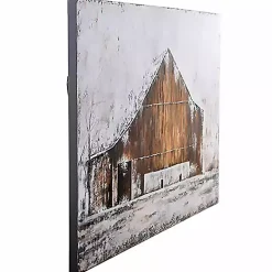 Aged Barnhouse Canvas Art Print